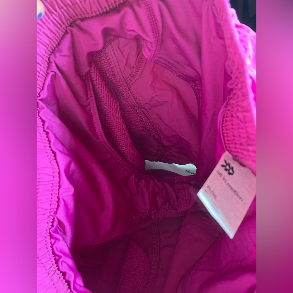 NWT All In Motion High Rise Standard Fit Athletic Short Vibrant Purple - Size XL - Picture 6 of 6